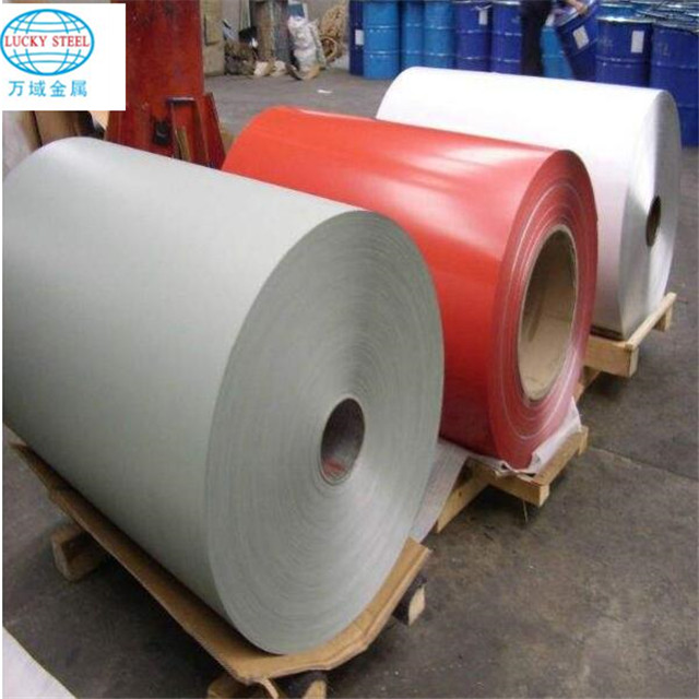 3003 1060 1100 3003 5052 5053 PE/PVDF Color Coated Aluminum Coil / Aluminium Sheet for roofing